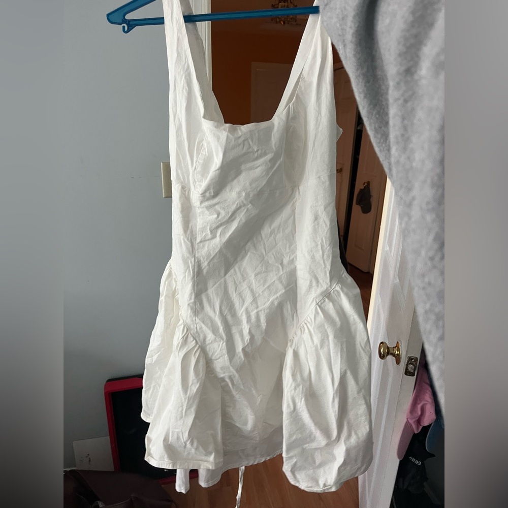 Peppermayo White Sleeveless Dress